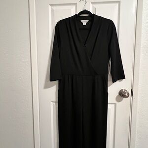 Liz Claiborne Classic Black Long Sleeve jumpsuit